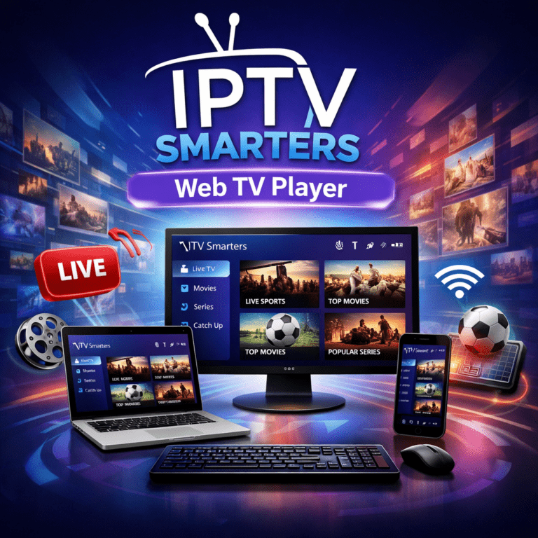 New: iptvsmarters web tv player - IPTV-Startpagina.nl
